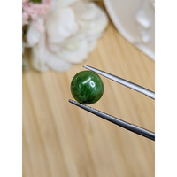 3.27 Ct. Green Cabochon Jade from Burma (Myanmar) Life Style