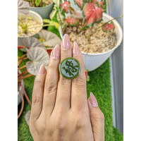 24.69 Ct. Green Jade from Burma (Myanmar) Life Style