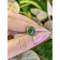 3.14 Ct. Green Cabochon Jade from Burma (Myanmar) Life Style