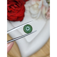3.45 Ct. Green Cabochon Jade from Burma (Myanmar) Life Style