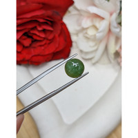 2.87 Ct. Green Cabochon Jade from Burma (Myanmar) Life Style