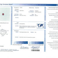 2.63 Ct. Spinel from Burma (Myanmar) Scan Report