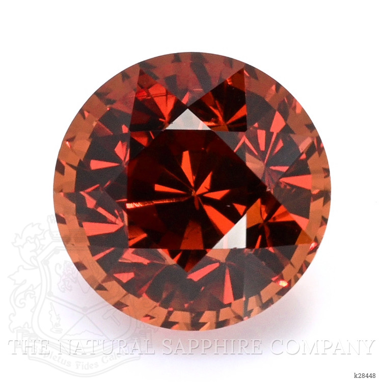 5.02 Ct. Reddish Orange Spessartite Garnet from Ceylon (Sri Lanka)
