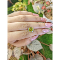 5.22 Ct. Yellowish Green Zircon from Ceylon (Sri Lanka) Life Style