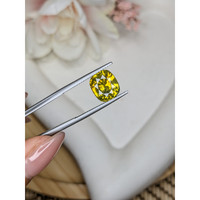 5.22 Ct. Yellowish Green Zircon from Ceylon (Sri Lanka) Life Style