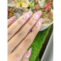 0.72 Ct. Pinkish Purple Spinel from Ceylon (Sri Lanka) Life Style