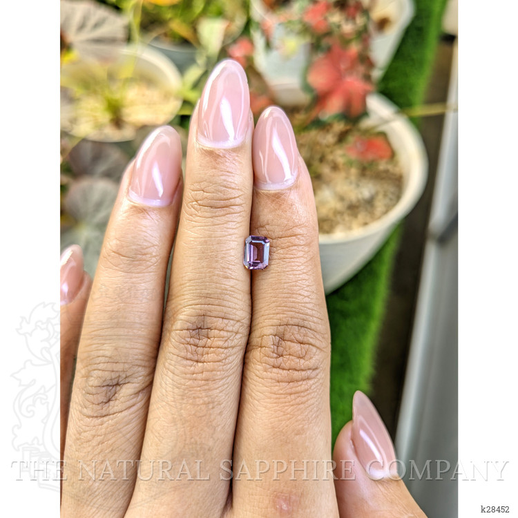 0.72 Ct. Pinkish Purple Spinel from Ceylon (Sri Lanka)