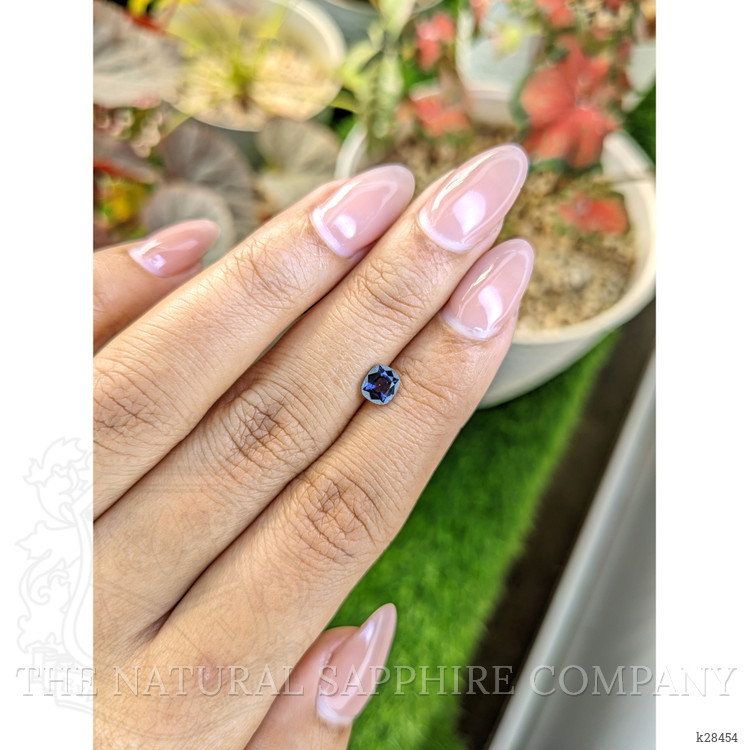 0.65 Ct. Bluish Purple Spinel from Ceylon (Sri Lanka)