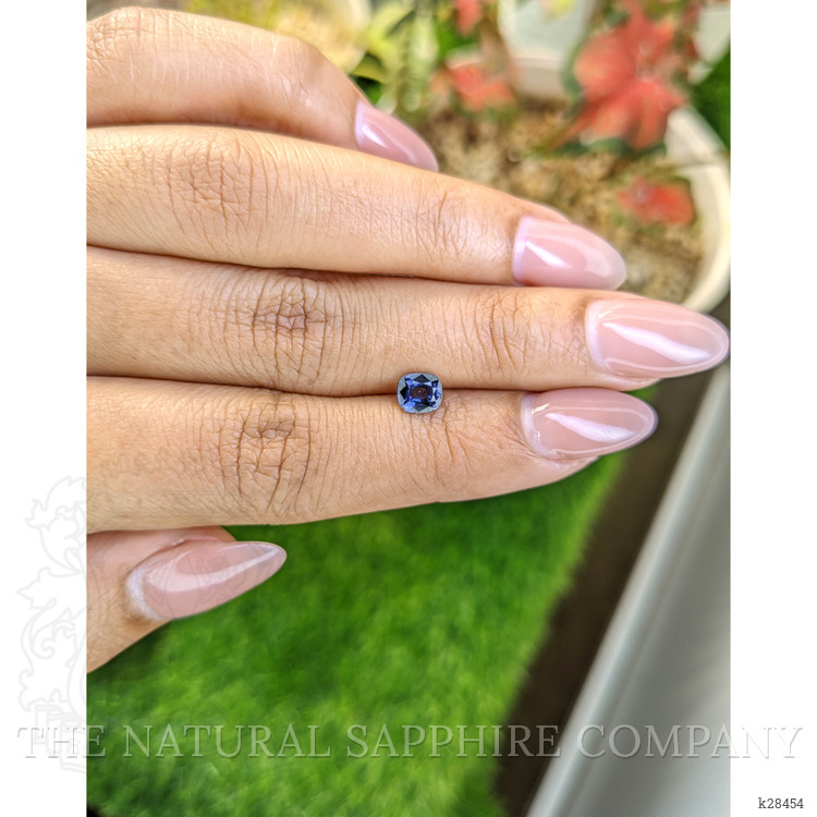 0.65 Ct. Bluish Purple Spinel from Ceylon (Sri Lanka)