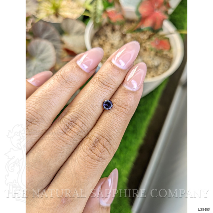 0.61 Ct. Purple Spinel from Ceylon (Sri Lanka)