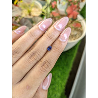 0.60 Ct. Greyish Blue Spinel from Ceylon (Sri Lanka) Life Style
