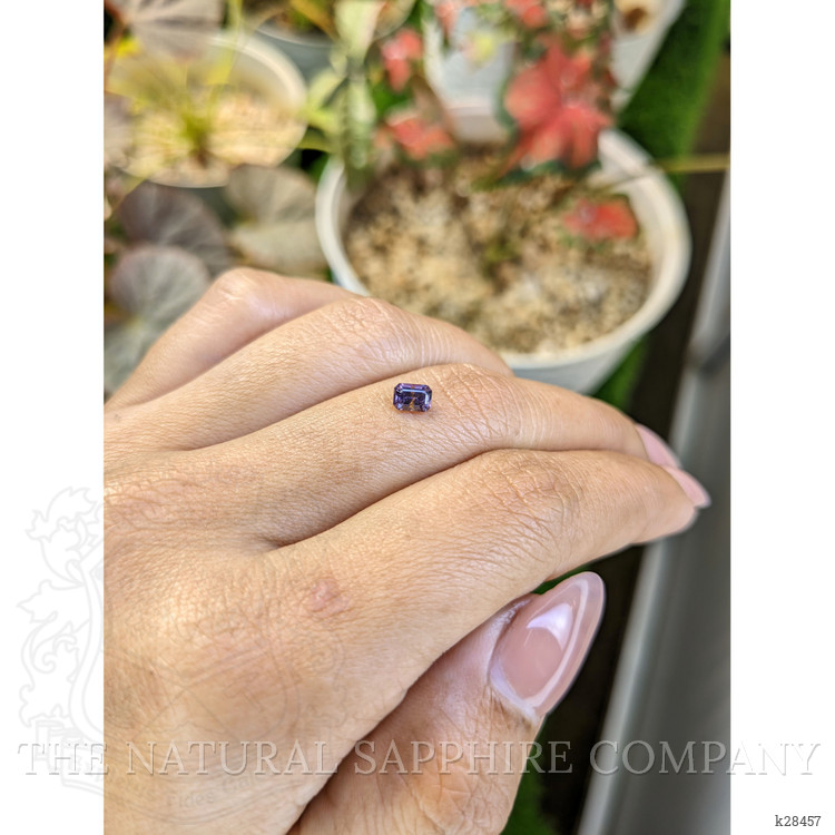 0.44 Ct. Pinkish Purple Spinel from Ceylon (Sri Lanka)