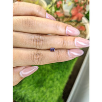 0.44 Ct. Pinkish Purple Spinel from Ceylon (Sri Lanka) Life Style