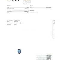 2.85 Ct. Spinel from Ceylon (Sri Lanka) Scan Report