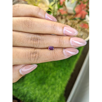 0.51 Ct. Purplish Pink Rhodolite Garnet from Ceylon (Sri Lanka) Life Style