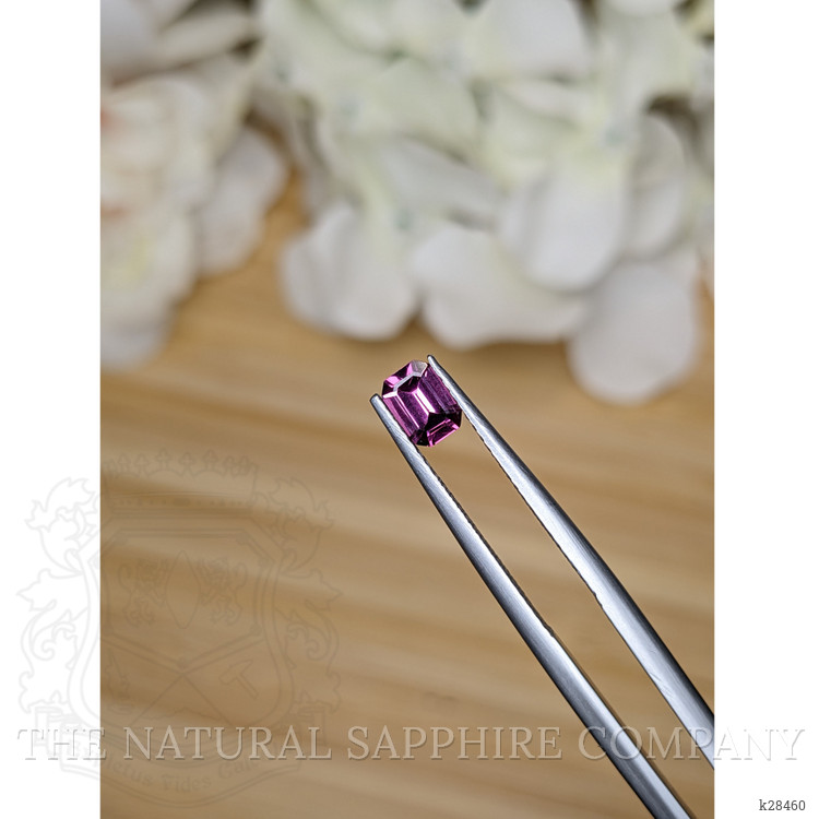 0.51 Ct. Purplish Pink Rhodolite Garnet from Ceylon (Sri Lanka)