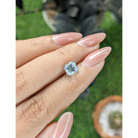 1.33 Ct. Blue Aquamarine from Tanzania Life Style