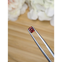 0.52 Ct. Red Rhodolite Garnet from Ceylon (Sri Lanka) Life Style