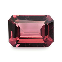 1.14 Ct.Tw. Emerald Cut Rhodolite Garnet