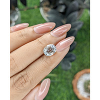2.31 Ct. Greenish Blue Aquamarine from Tanzania Life Style