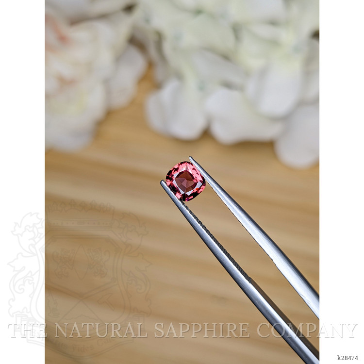 0.69 Ct. Purplish Pink Rhodolite Garnet from Ceylon (Sri Lanka)