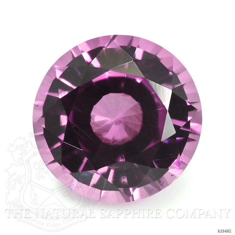 0.46 Ct. Purplish Pink Rhodolite Garnet from Ceylon (Sri Lanka)