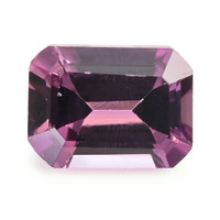 0.39 Ct.Tw. Emerald Cut Rhodolite Garnet