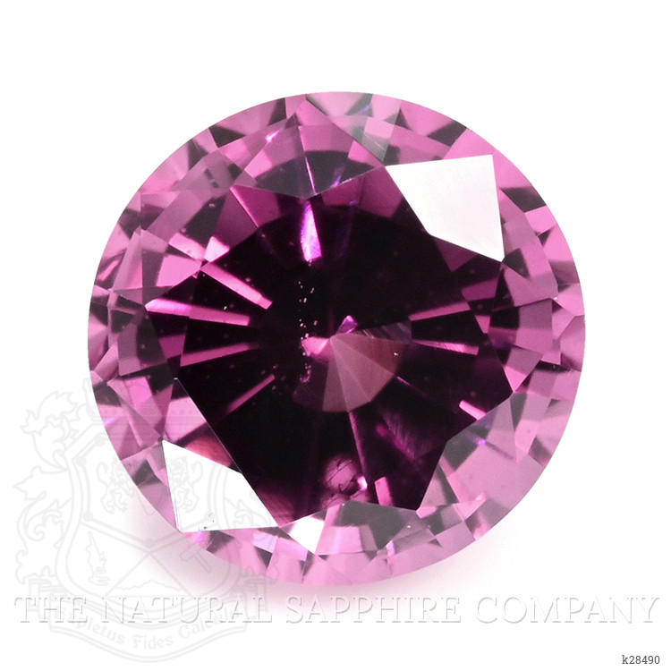 0.65 Ct. Purplish Pink Rhodolite Garnet from Ceylon (Sri Lanka)