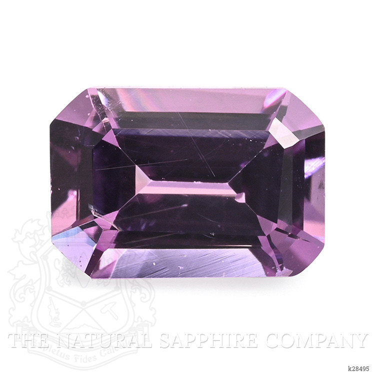 0.59 Ct. Pinkish Purple Rhodolite Garnet from Ceylon (Sri Lanka)