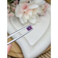 0.59 Ct. Pinkish Purple Rhodolite Garnet from Ceylon (Sri Lanka) Life Style