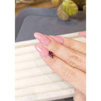 0.86 Ct. Pinkish Purple Spinel from Burma (Myanmar) Life Style