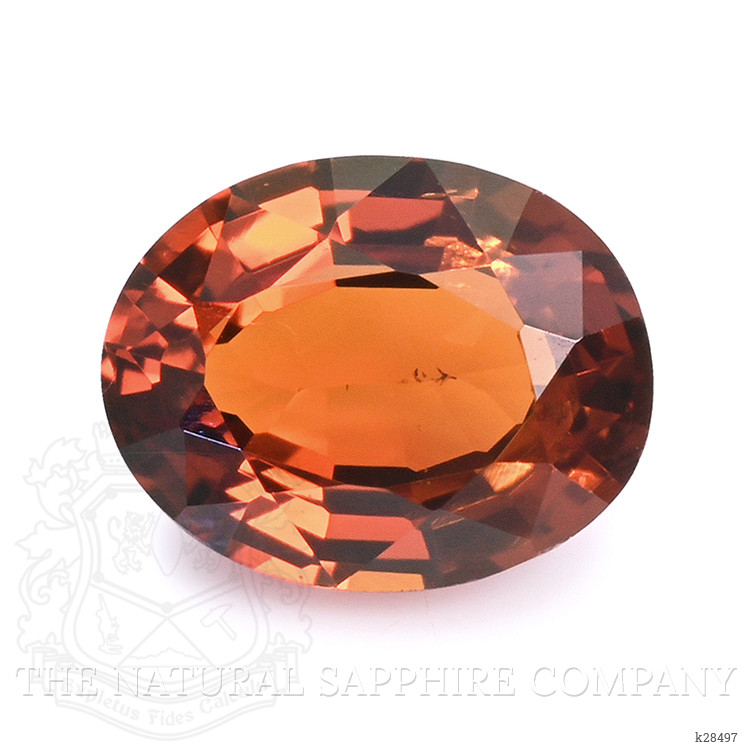 0.41 Ct. Reddish Orange Hessonite Garnet from Madagascar