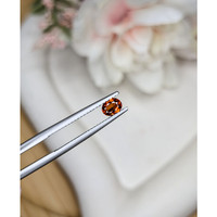 0.41 Ct. Reddish Orange Hessonite Garnet from Madagascar Life Style