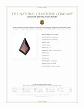 1.14 Ct. Red Spinel from Ceylon (Sri Lanka) Scan Report