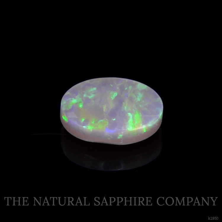 0.93 Ct. Cabochon Semi-Black Opal from Australia
