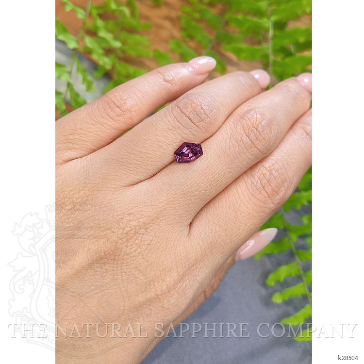 1.63 Ct. Pinkish Purple Spinel from Ceylon (Sri Lanka)