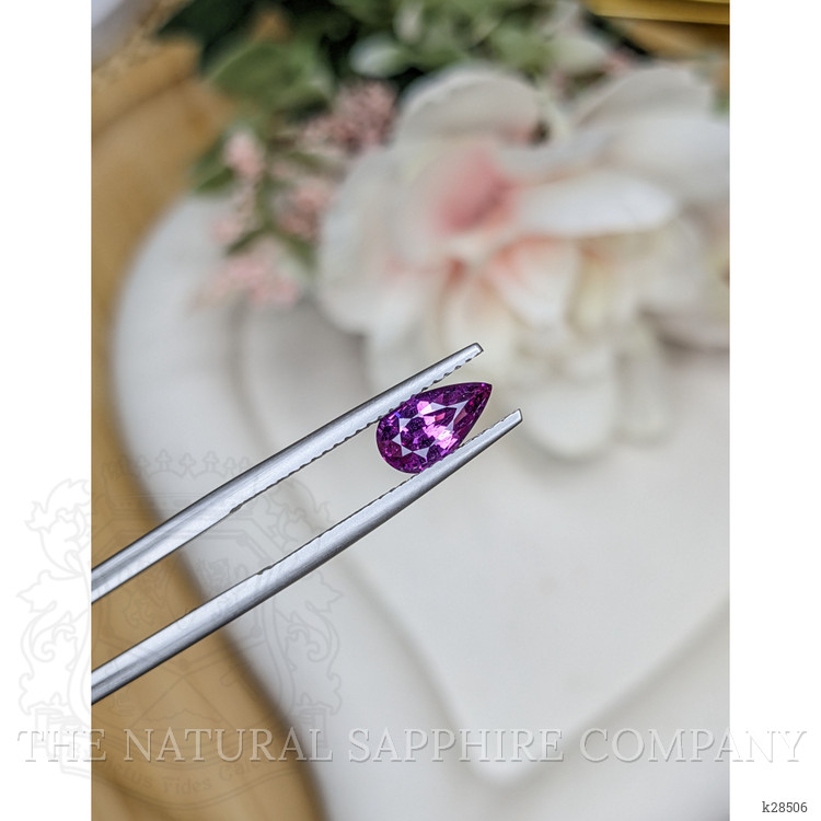 1.03 Ct. Pinkish Purple Rhodolite Garnet from Ceylon (Sri Lanka)