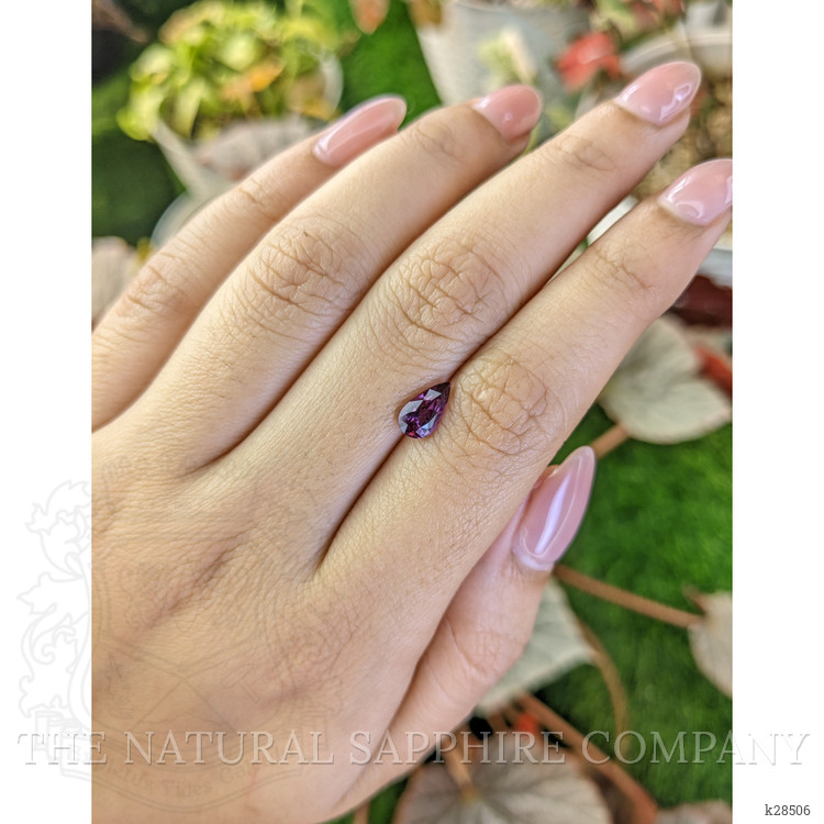1.03 Ct. Pinkish Purple Rhodolite Garnet from Ceylon (Sri Lanka)
