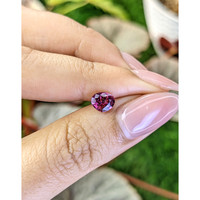 1.00 Ct. Purplish Pink Rhodolite Garnet from Ceylon (Sri Lanka) Life Style