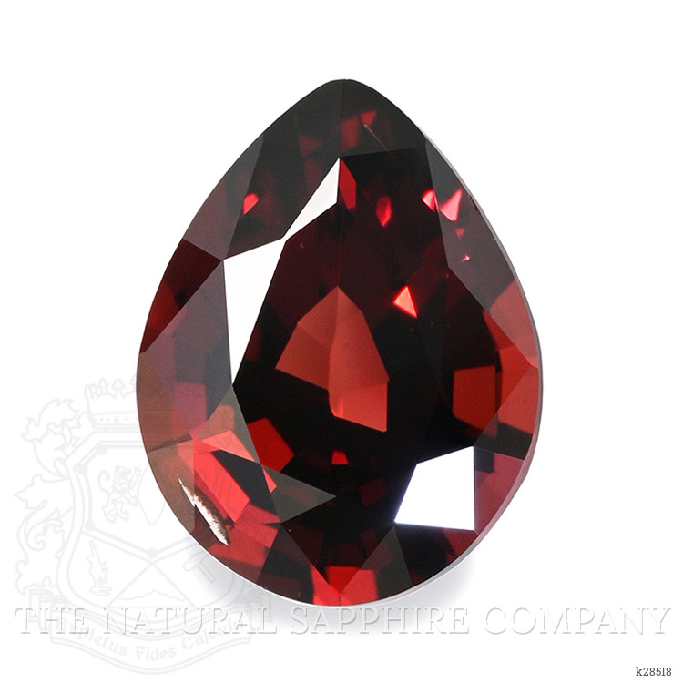 1.11 Ct. Orangish Red Garnet from Ceylon (Sri Lanka)