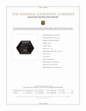 2.55 Ct. Purplish Red Spinel from Burma (Myanmar) Scan Report