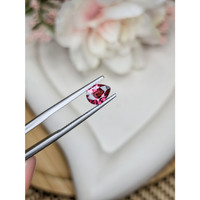 0.90 Ct. Purplish Pink Rhodolite Garnet from Ceylon (Sri Lanka) Life Style