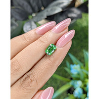 2.03 Ct. Tsavorite Garnet from Tanzania Life Style