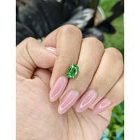 2.03 Ct. Tsavorite Garnet from Tanzania Life Style