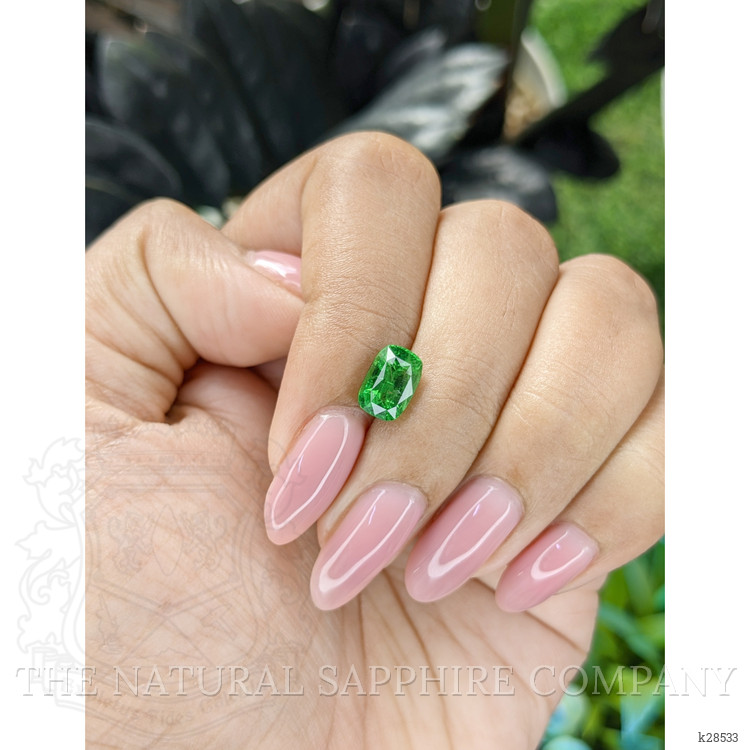 2.03 Ct. Tsavorite Garnet from Tanzania