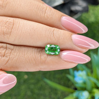 2.03 Ct. Tsavorite Garnet from Tanzania Life Style