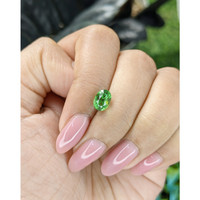 1.61 Ct. Tsavorite Garnet from Tanzania Life Style