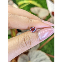 1.19 Ct. Red Rhodolite Garnet from Ceylon (Sri Lanka) Life Style