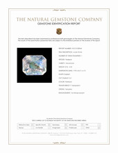 3.32 Ct. Rainbow Moonstone from Tanzania Scan Report