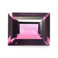 0.67 Ct.Tw. Emerald Cut Rhodolite Garnet